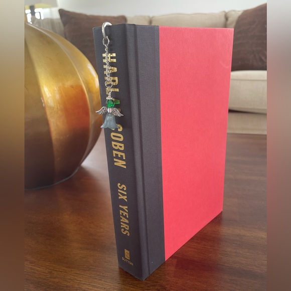 Handmade Dark Green Angel Fairy Bookmark with Silver Tone Hook - ideal Gift - Picture 2 of 7